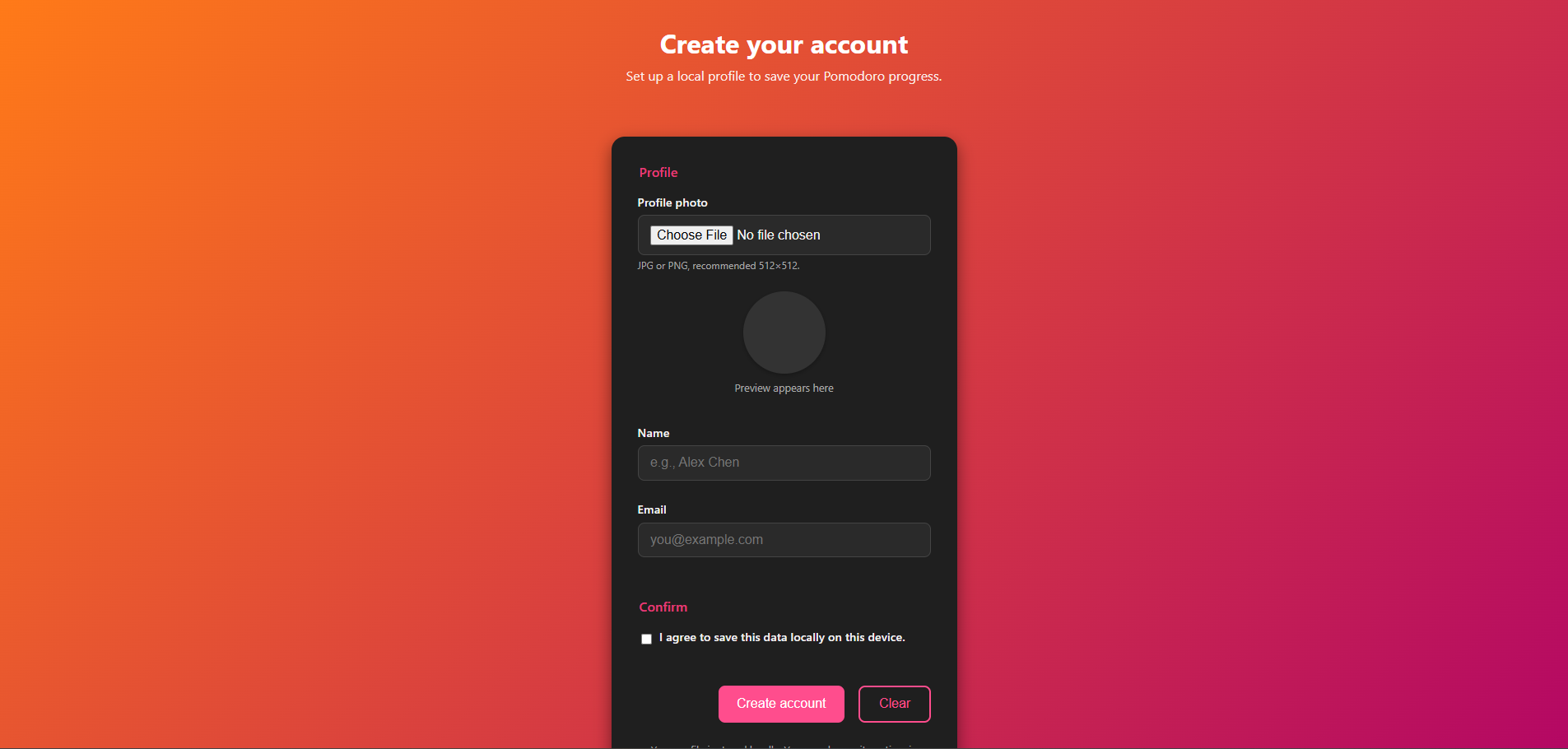 project Pomodoro